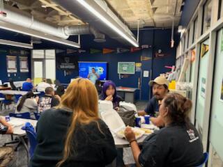 PUENTES cohort 1 classroom